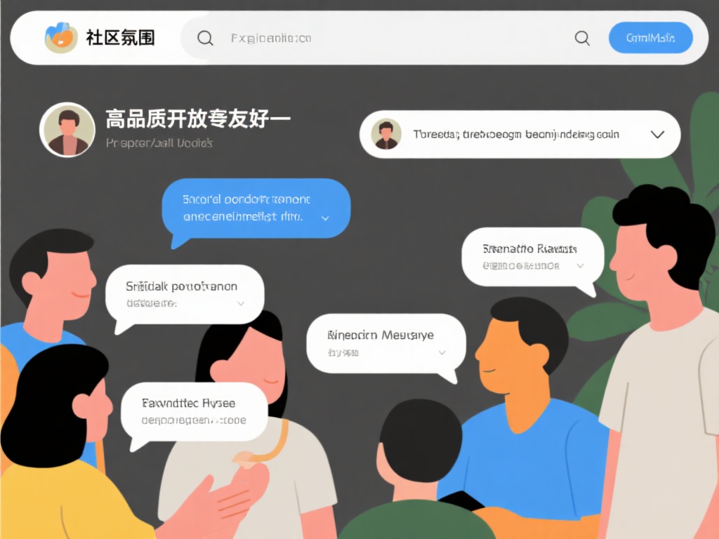 社区氛围开放友好
高质量的社区往往鼓励用户发表体